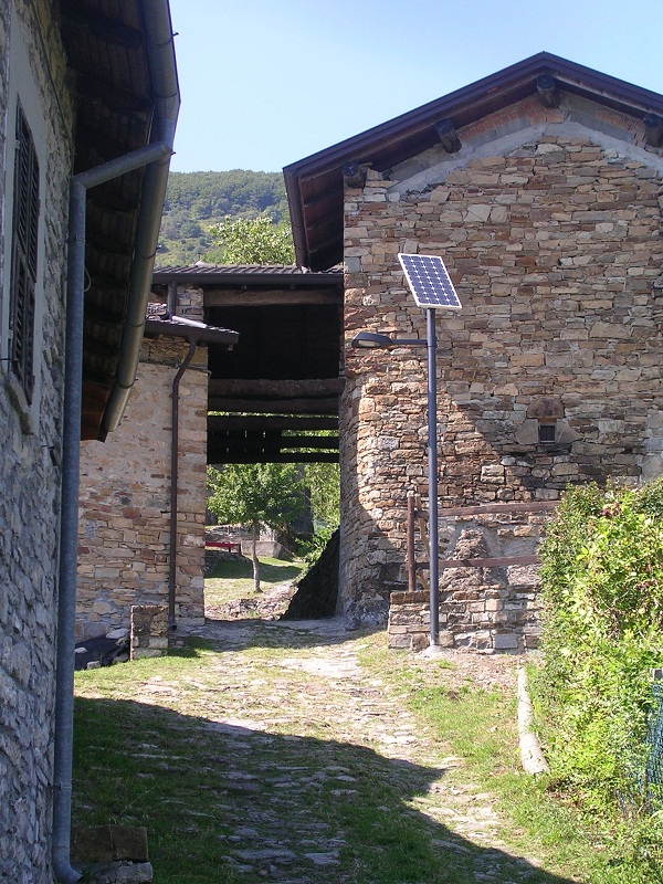 Roccaferrara- photovoltaic pole and vault