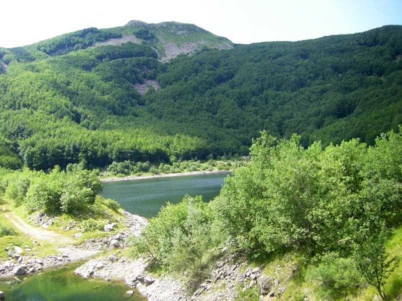 Ballano Lake and Mount Torricella