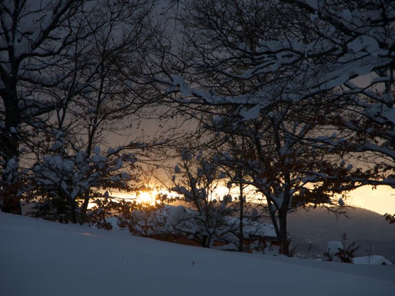 Paesaggio invernale<br>Foto di Guido Sardella