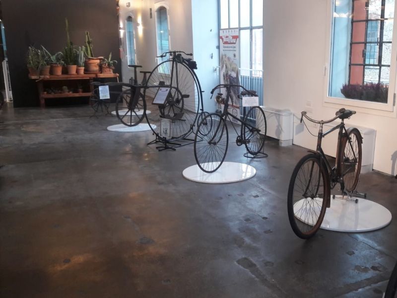 Esposizione di biciclette storiche<br>Foto di NUVI asd