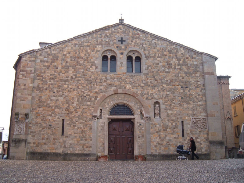 Façade of the Pieve di Santa Maria Assunta